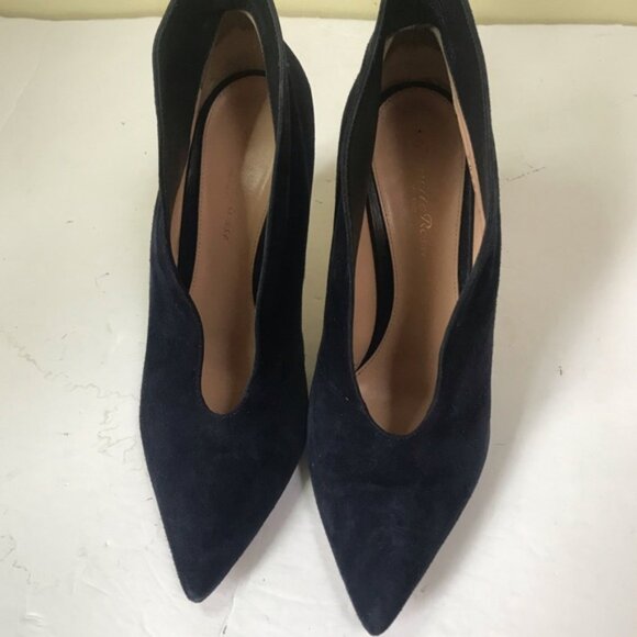 Gianvito Rossi Vamp Suede 85 Ankle booties Shoes Heels Pointy Toes Ankle Boot 39 - Picture 5 of 16